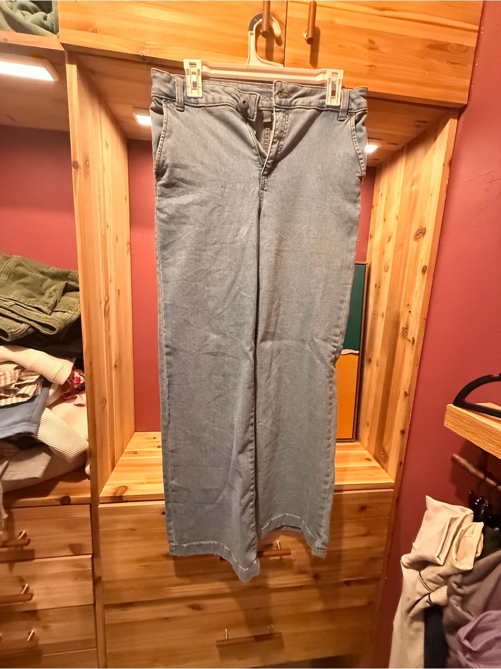 Style & Co. Light Blue Wide Leg Jeans